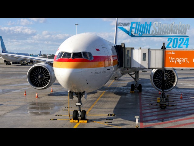 Flight Simulator B777: Jakarta - Amsterdam | Garuda Indonesia Full Flight | MSFS 2024