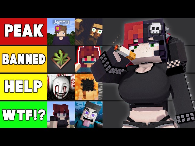 The Most ILLEGAL Minecraft Mods (Tier List)
