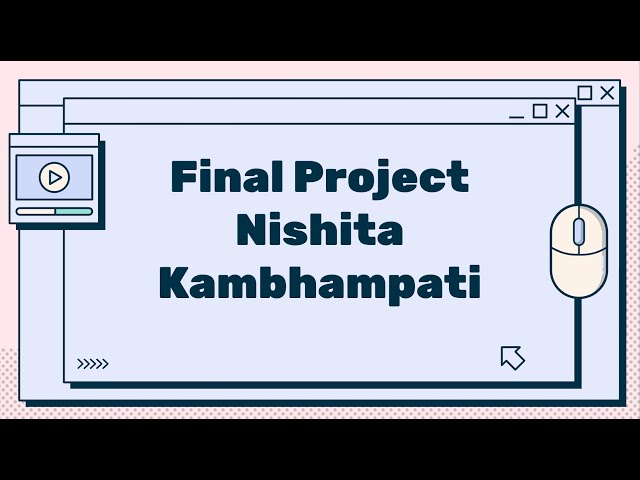 Final Project - Nishita Kambhampati | Badminton