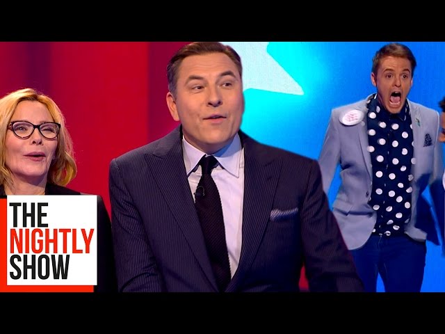 No Pain No Gain with Kim Cattrall & David Walliams | The Nightly Show