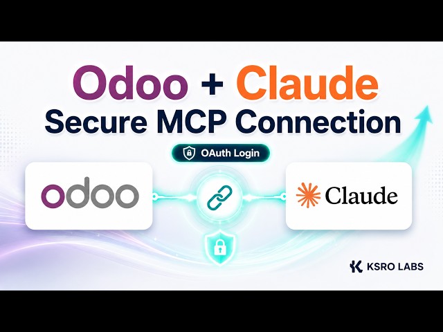Connect Odoo to Claude in 4-CLICKS | Real-Time Odoo Queries Meet Claude AI Intelligence
