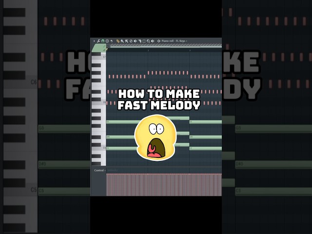 How to Make Fast Melody in Fl Studio🔥 #shorts #feedshorts #flstudio