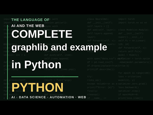graphlib with Example in Python