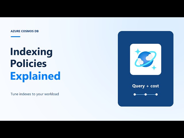 Azure Cosmos DB Indexing Policies Explained