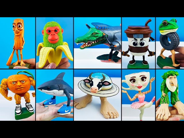 All My Italian Brainrot memes… But Made of Clay (Quick Sculpting) part 1