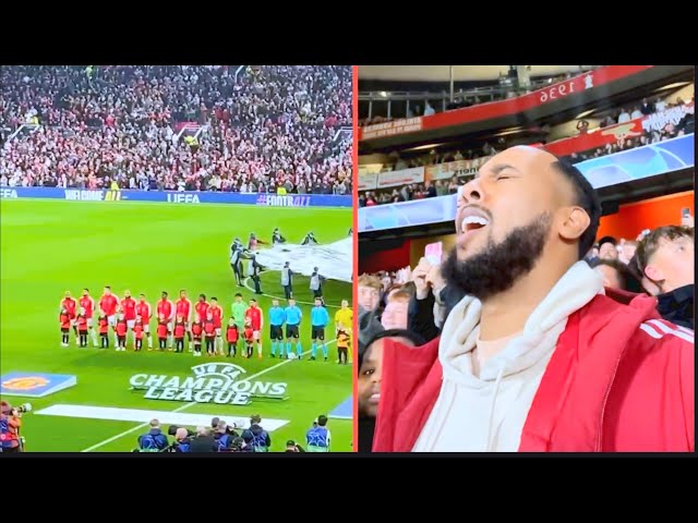 Man United fans have been starving to hear the UCL song at Old Trafford again