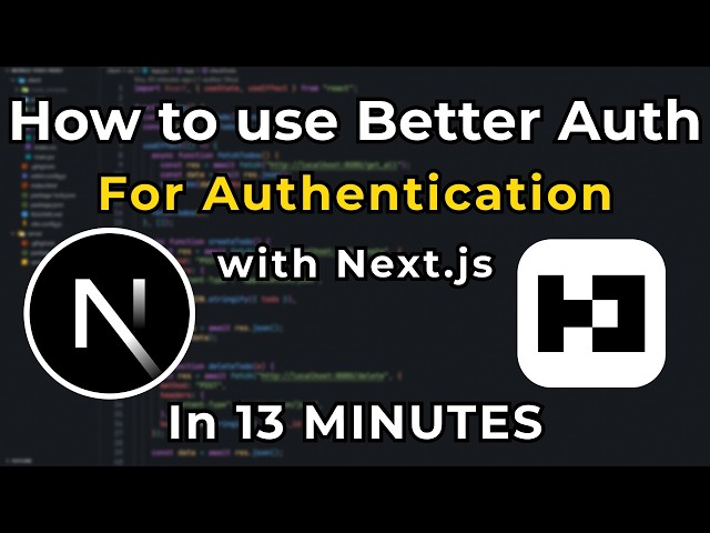 How to use Better Auth for Authentication with NextJS