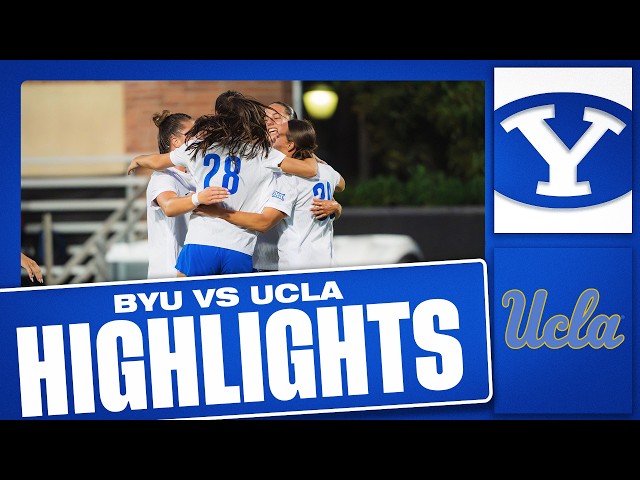BYU Women's Soccer vs UCLA | Full Game Highlights (2026)