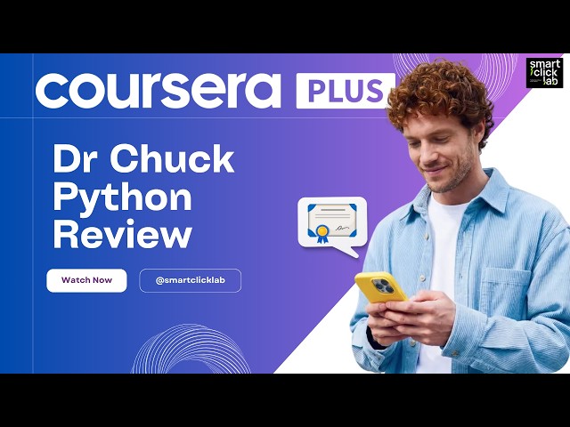 Dr. Chuck Python for Everybody Review: Best Python Course for Beginners?
