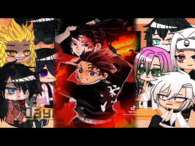 ✨Hashiras react toTanjiro, Tiktok Compilation | Demon slayer ✨ Hashiras react Demon slayer ✨