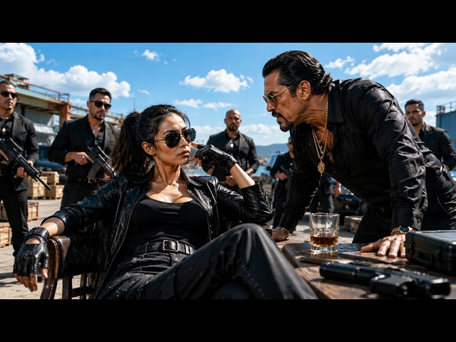 2026ActionMovie:Mercenaries Storm Mansion, Female Bodyguard Revealed as Commando Fights Bloodily!
