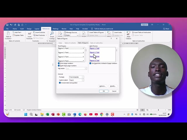 How to Create a List of Tables and List of Figures in Microsoft Word | Step-by-Step Tutorial