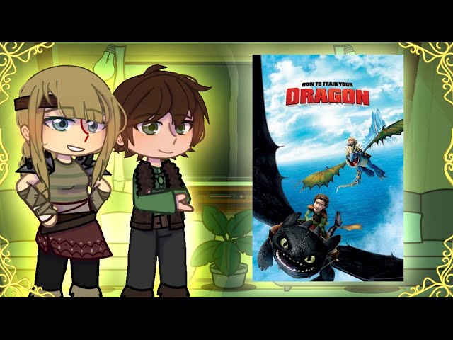 HTTYD react to the future  || how to train your dragon || Gacha || drama || reaction