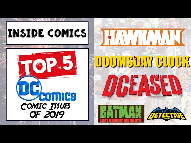 Top 5 DC Comic Book Issues of 2019 | Doomsday Clock, DCeased