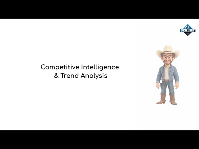 AI Competitive Intelligence: How to Analyze Competitors & Trends Using AI (Step-by-Step)