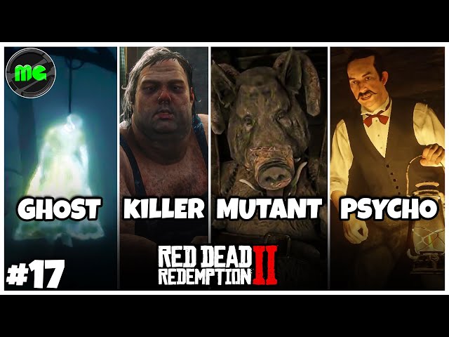 Ghost, Killers, Man Made Mutant, Psychos & More!! Red Dead Redemption RDR 2 | Epi 17 | Manguni Gamer