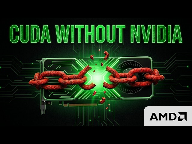 GOODBYE NVIDIA-Only AI? This Tool Runs CUDA on AMD