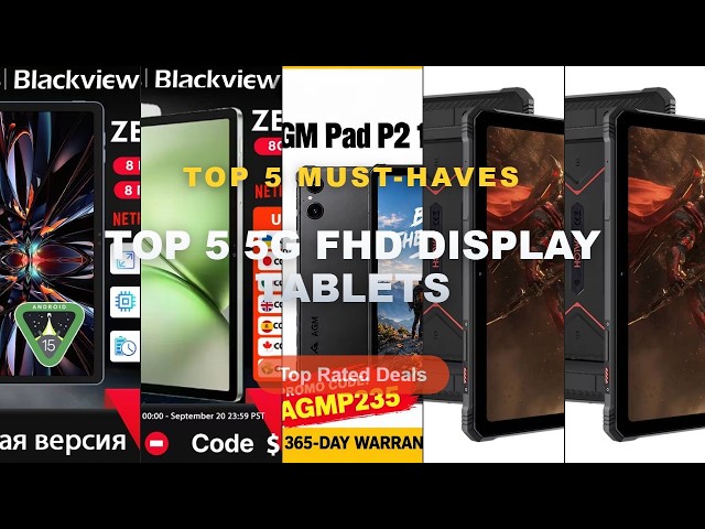 Amazing Top 5 5G FHD Display Tablets You Need To See - HOTWAV R9 Ultra 5G Rugged Tablet 20080mAh Mas