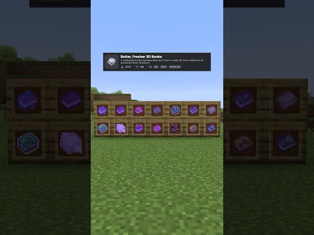 Best Resource Packs to Add to Minecraft Pt. 4 | #minecraft #shorts