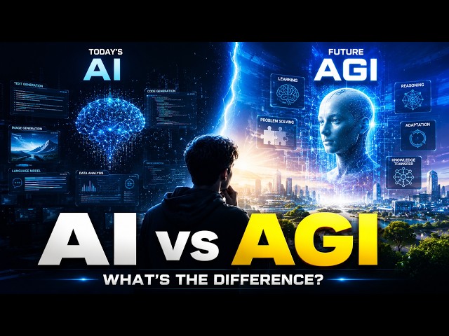 What Is AI? | What Is Artificial General Intelligence? | AI Vs AGI