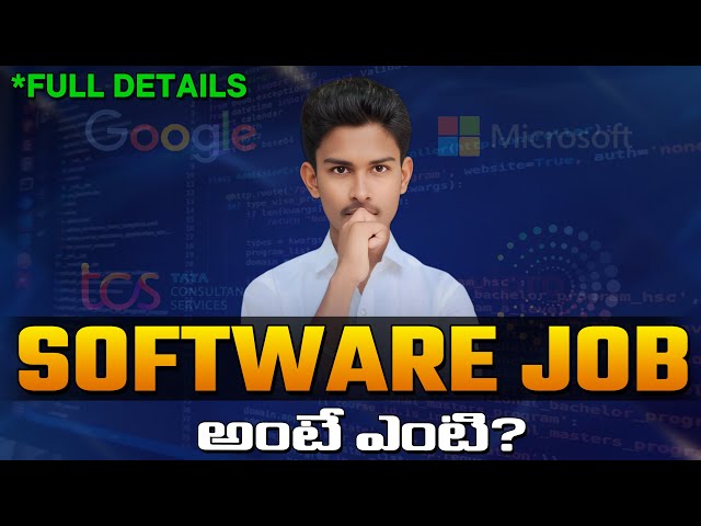 What is a Software Job? || Full Details About Software Jobs || Software Jobs Explained