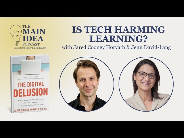 Is tech harming learning? with Jared Cooney Horvath