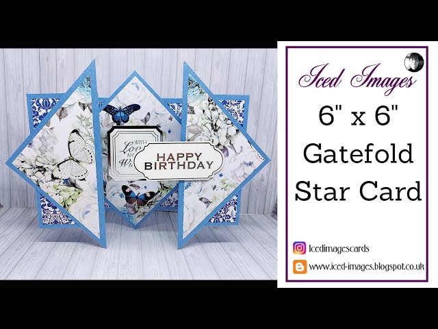 🔵 Gatefold Star Card