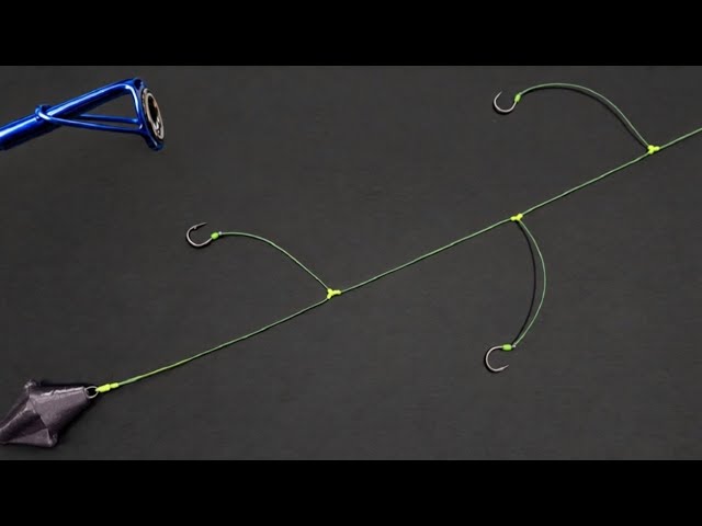 Stop Tangling! The Ultimate 3-Hook Fishing Rig Setup