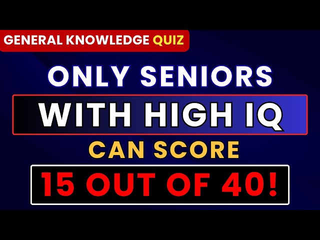 CHALLENGE YOUR BRAIN: CAN YOU PASS THIS DIFFICULT QUIZ? | GENERAL KNOWLEDGE #generalknowledge  #quiz
