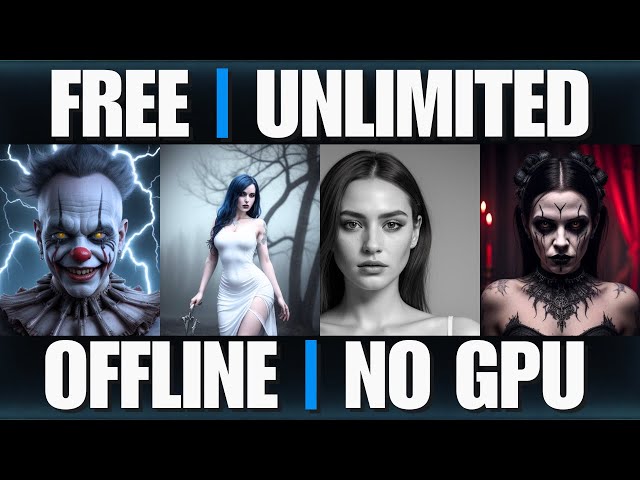 Install Stable Diffusion on Any PC — No NVIDIA GPU Needed (Free & Offline & No Limits)
