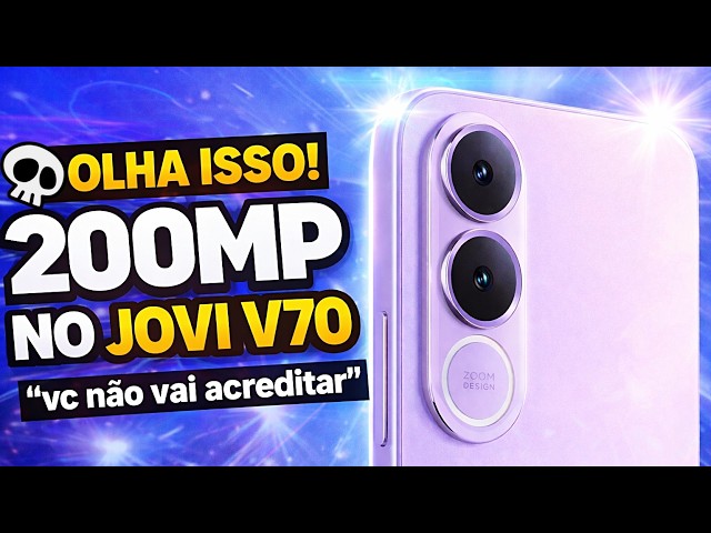 JOVI V70! A VERDADE SOBRE A CÂMERA DE 200MP (VOCÊ PRECISA VER)