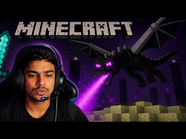 I Finally Defeated the Ender Dragon! 🐉🔥#minecraft #gaming #viral #shots #viralshort #tranding #fyp