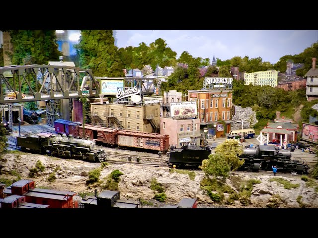 One of the Finest and Most Famous Model Railroad Layouts in the USA in HO scale by Howard Zane