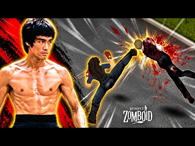 I Became BRUCE LEE in Project Zomboid