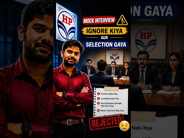Mock Interview Ignore Kiya Aur Selection Gaya! | Practice Nahi Karoge To Interview Mein Kya Hoga?
