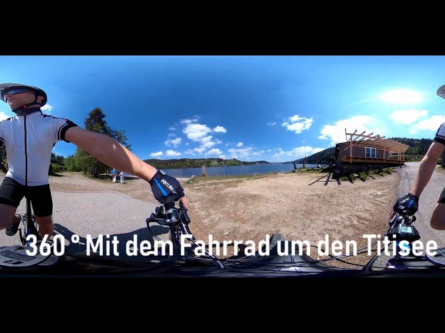 360 ° Mit dem Fahrrad um den Titisee | Ricoh Theta