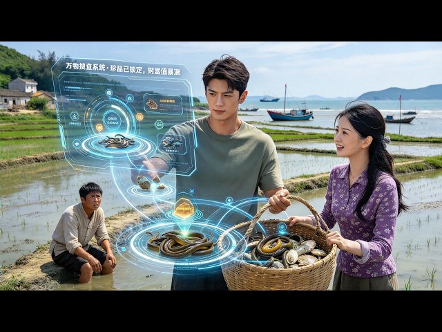 [Multi SUB] （全集）外送員葉辰車禍穿越回 03 年，覺醒萬物搜查系統，抓黃鱔趕海撈珍品，打臉村裡小人，帶著家人過上好日子！#最火短剧推荐 #短剧全集 #精彩大陆短剧