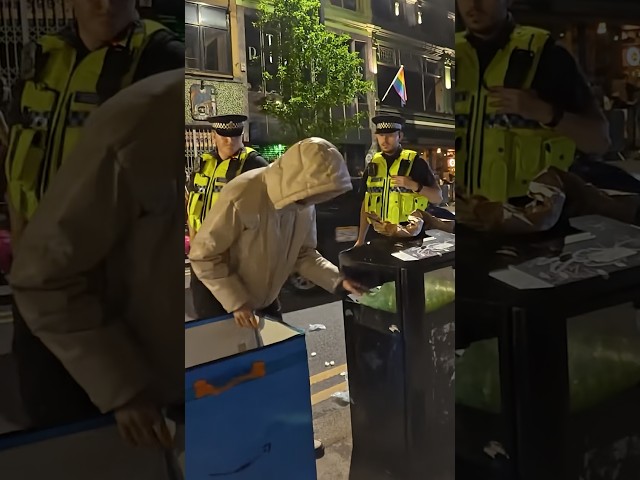 Why this man is searching every public bin