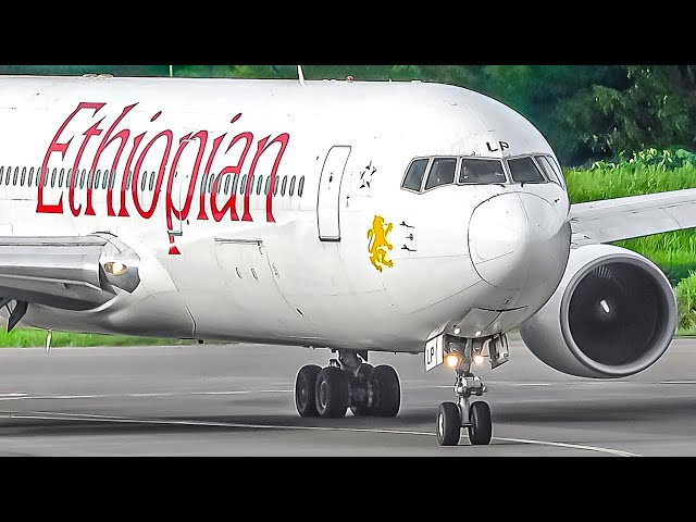 60 MINS of Plane Watching at Jakarta Soekarno-Hatta Airport 🇮🇩