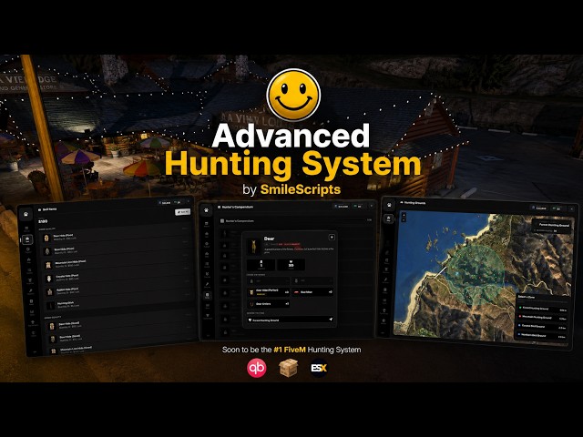 Advanced Hunting System - FiveM Hunting Script (ESX/QBCore/QBox)