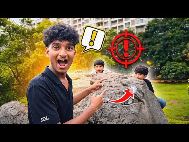 Hide and seek challenge 🤯 in park 🏞️ || pavan art & vlogs 