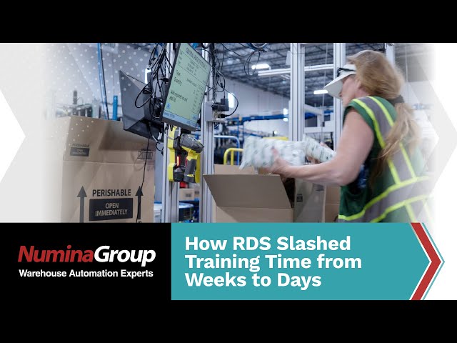 How Numina Group’s RDS WES/WCS Software Automates Parcel Packing and Reduces Employee Training Time