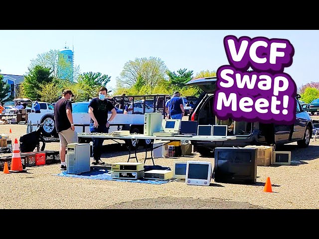 I Found Incredible Vintage Computers at the VCF Swap Meet 2021