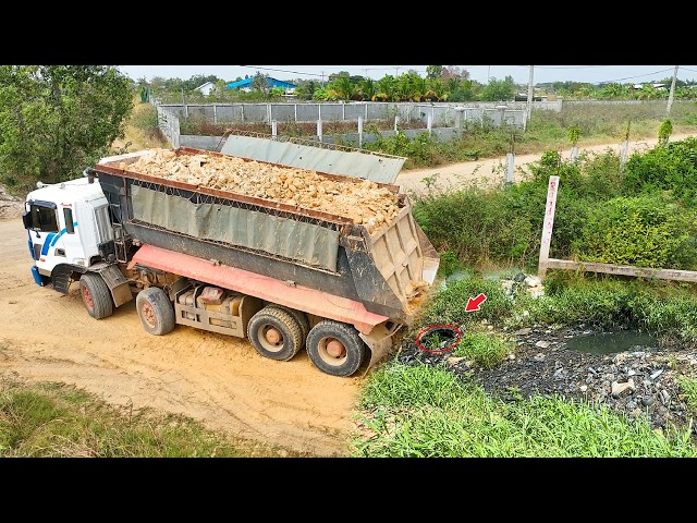 The Best Ultimate Project Building New Road High Speed Job Heavy Dozer Skill Cutting Soils In Water