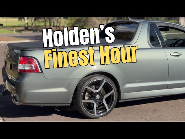 This Was Holden at Its Best - VF SS Storm Ute