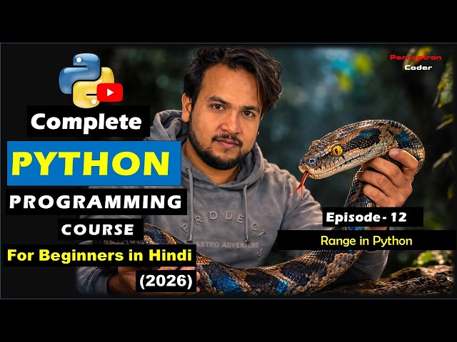 Range in Python | Generate Sequences Easily | Python Tutorial - Episode 12
