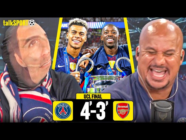 "NORTH LONDON FOREVER!" Jason Cundy & Gabby Agbonlahor REACT as Arsenal FAIL to Beat PSG | UCL Final