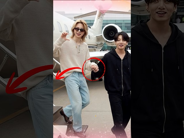 Why Jungkook Carried Jimin’s Suitcase in Toronto 🥺✨ #Jimin #Jungkook #BTS #Jikook #Shorts