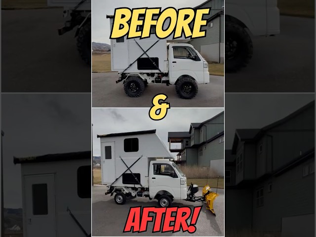 We’re About to Get Buried… Time to Prep the KEI Truck Plow! #KEITruck #KEItruckSnowPlow #MiniTruck