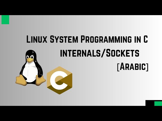 Linux System Programming in C | internals/Sockets [Arabic]